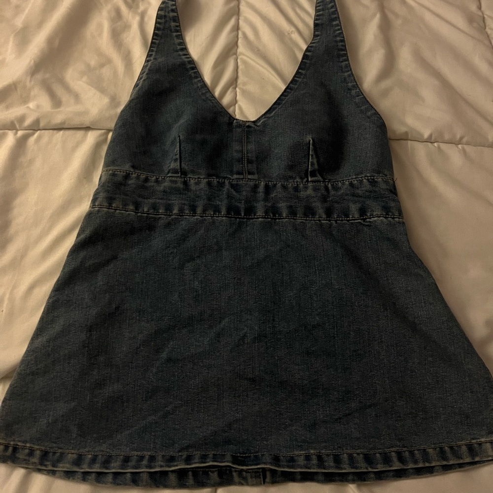 smart set denim top